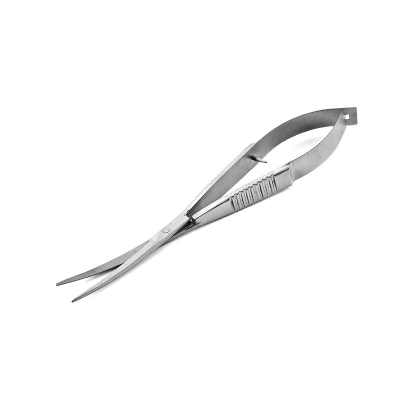 Aquarium Plant Utensils - 1Pc Curved Straight Spring Scissor Aquarium