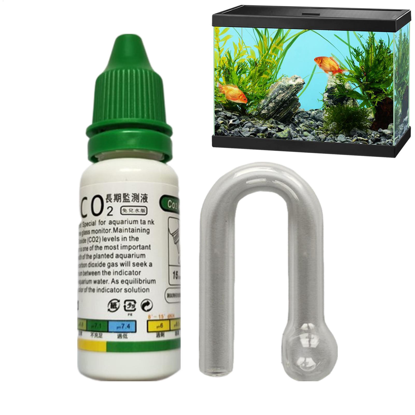 Aquarium CO2 Indicator Solutio - огляд і ціна Aquarium Plant No Co2