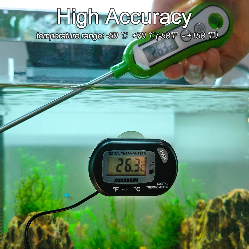 Digital Thermometer for Aquari - огляд і ціна Aquarium Plant Uk