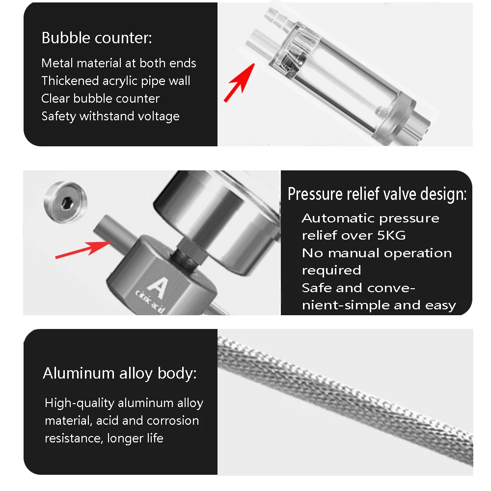 Aquarium DIY CO2 Reactor Gener - огляд і ціна Aquarium Plant No Co2