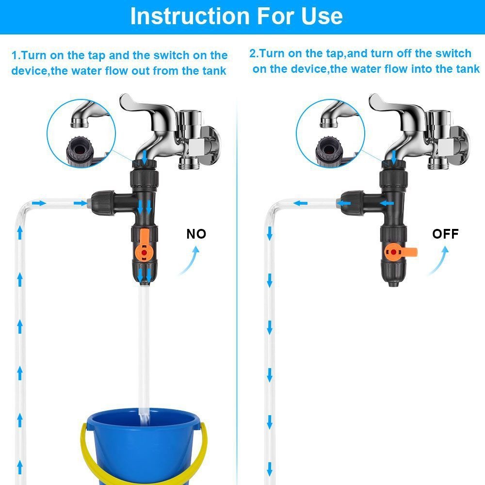 Fish Tank Water Changer Access - огляд і ціна Aquarium Plant Utensils