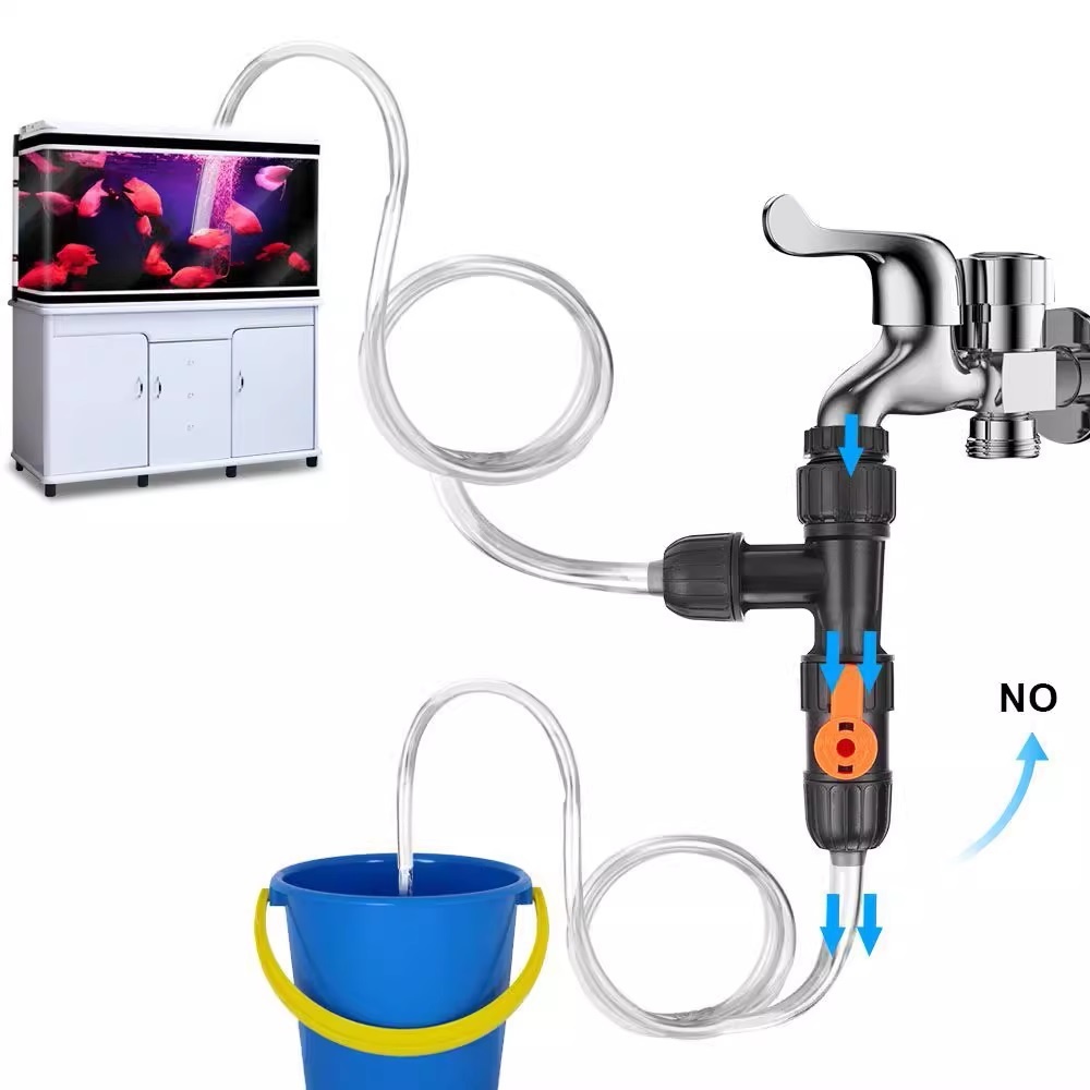 Fish Tank Water Changer Access - огляд і ціна Aquarium Plant Utensils