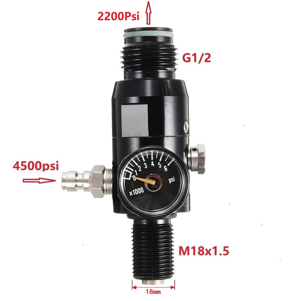 Regulator Valve 5/8-18UNF or M - огляд і ціна Aquarium Plant No Co2