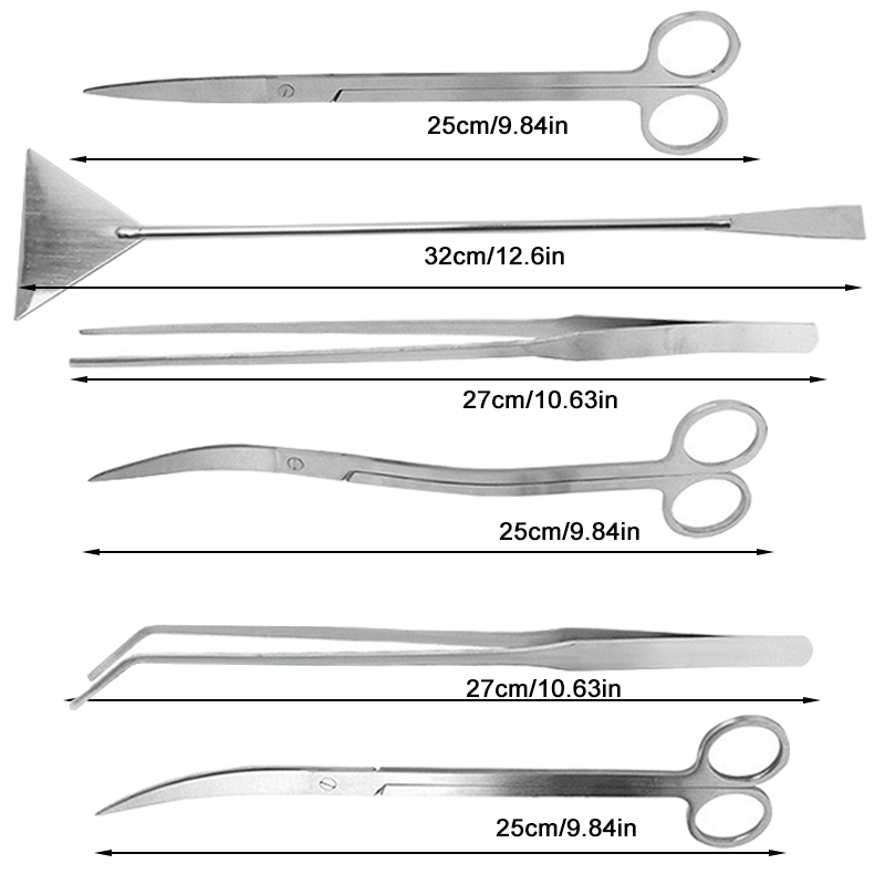 Aquarium Scissors Tweezers Too - огляд і ціна Aquarium Plant Utensils