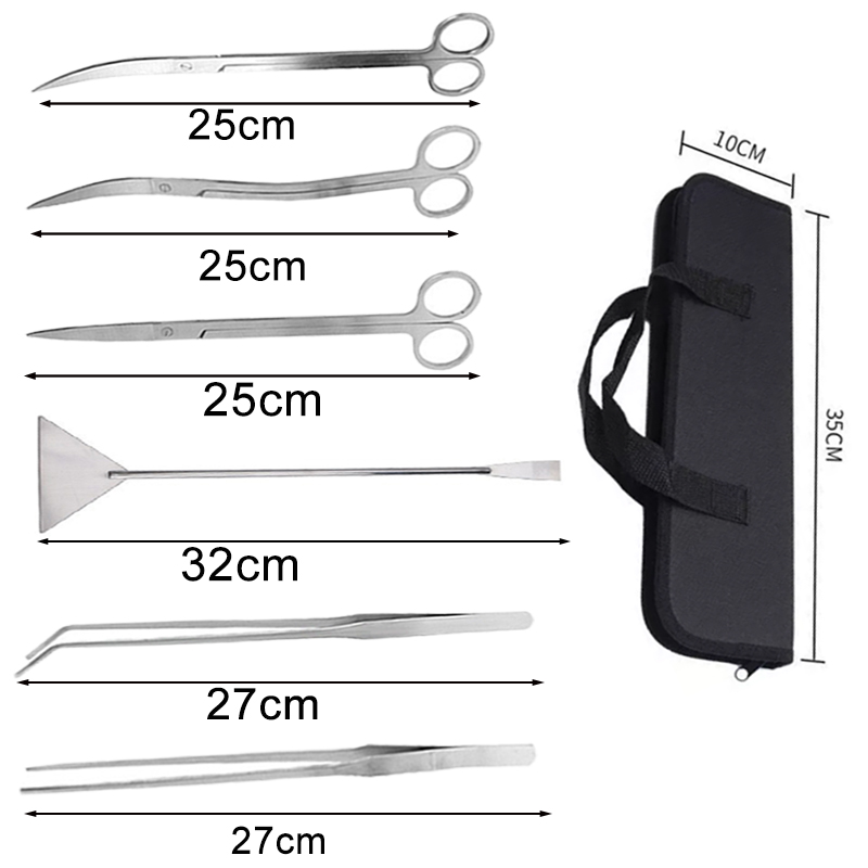 Aquarium Cleaning Tools Set Wa - огляд і ціна Aquarium Plant Utensils